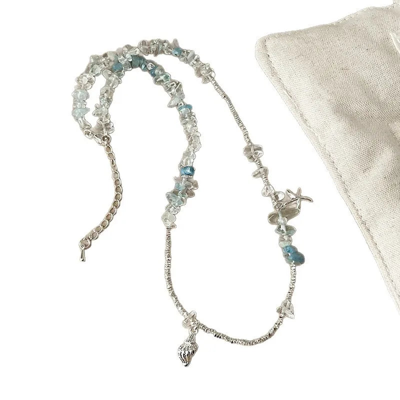 Ocean Spark Necklace - Flora Jewells