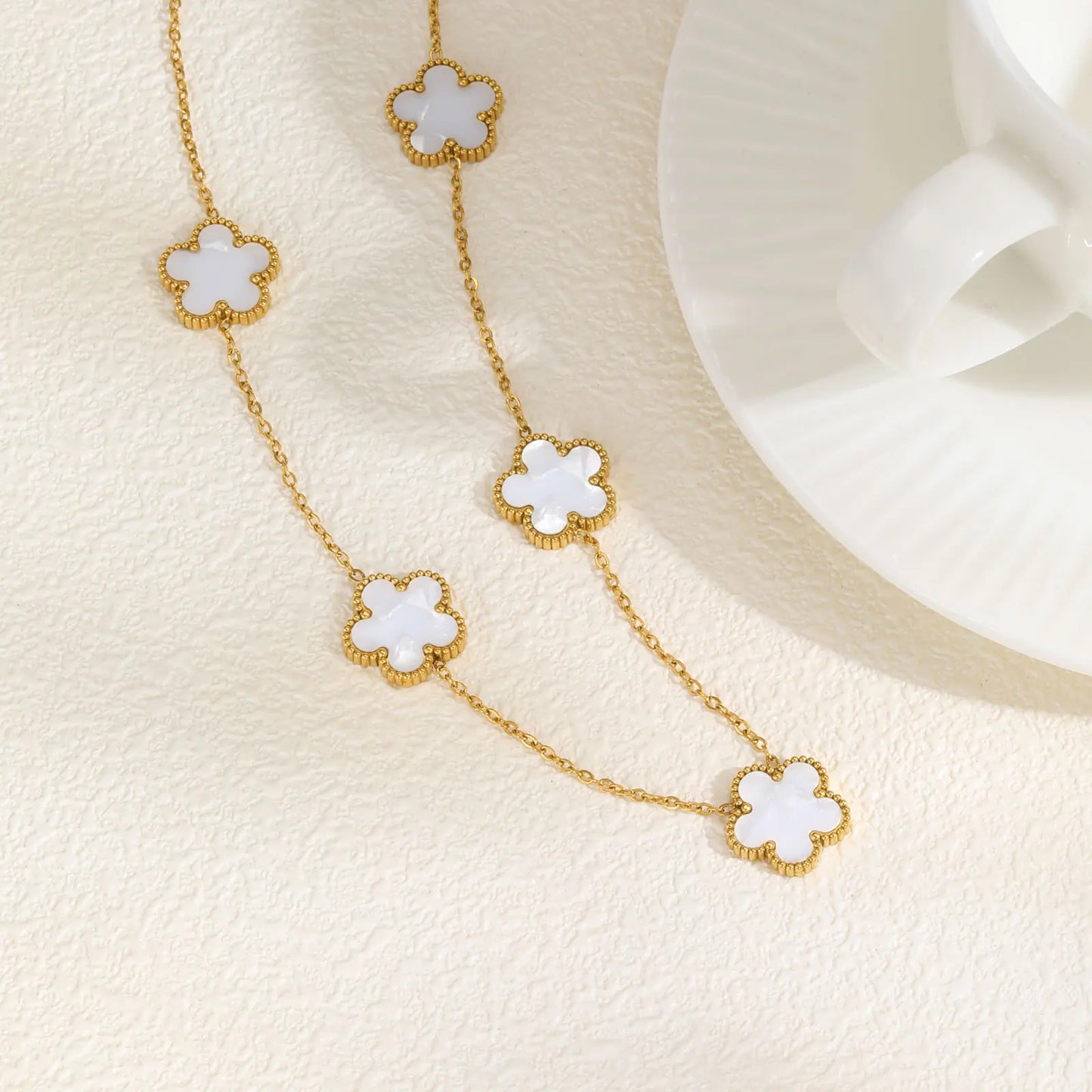 Eterna Petal Necklace - Flora Jewells