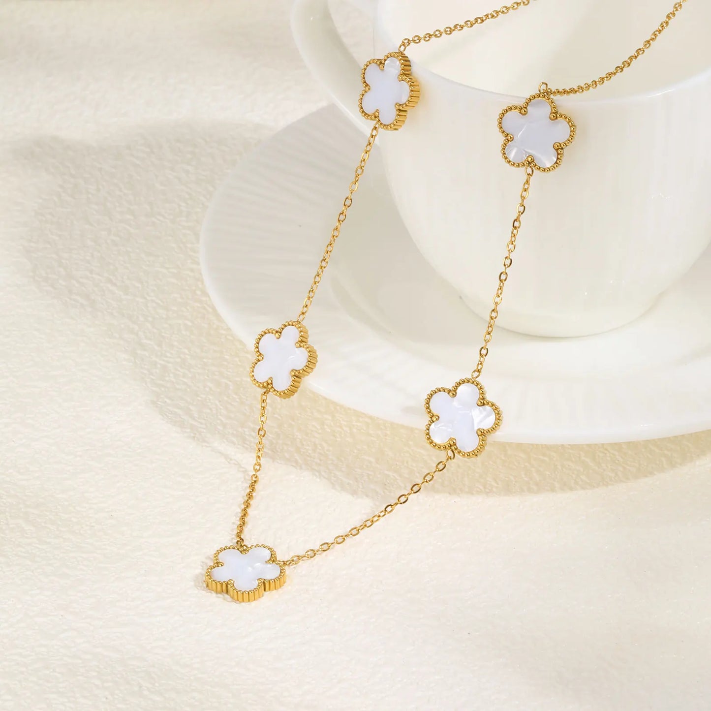 Eterna Petal Necklace - Flora Jewells