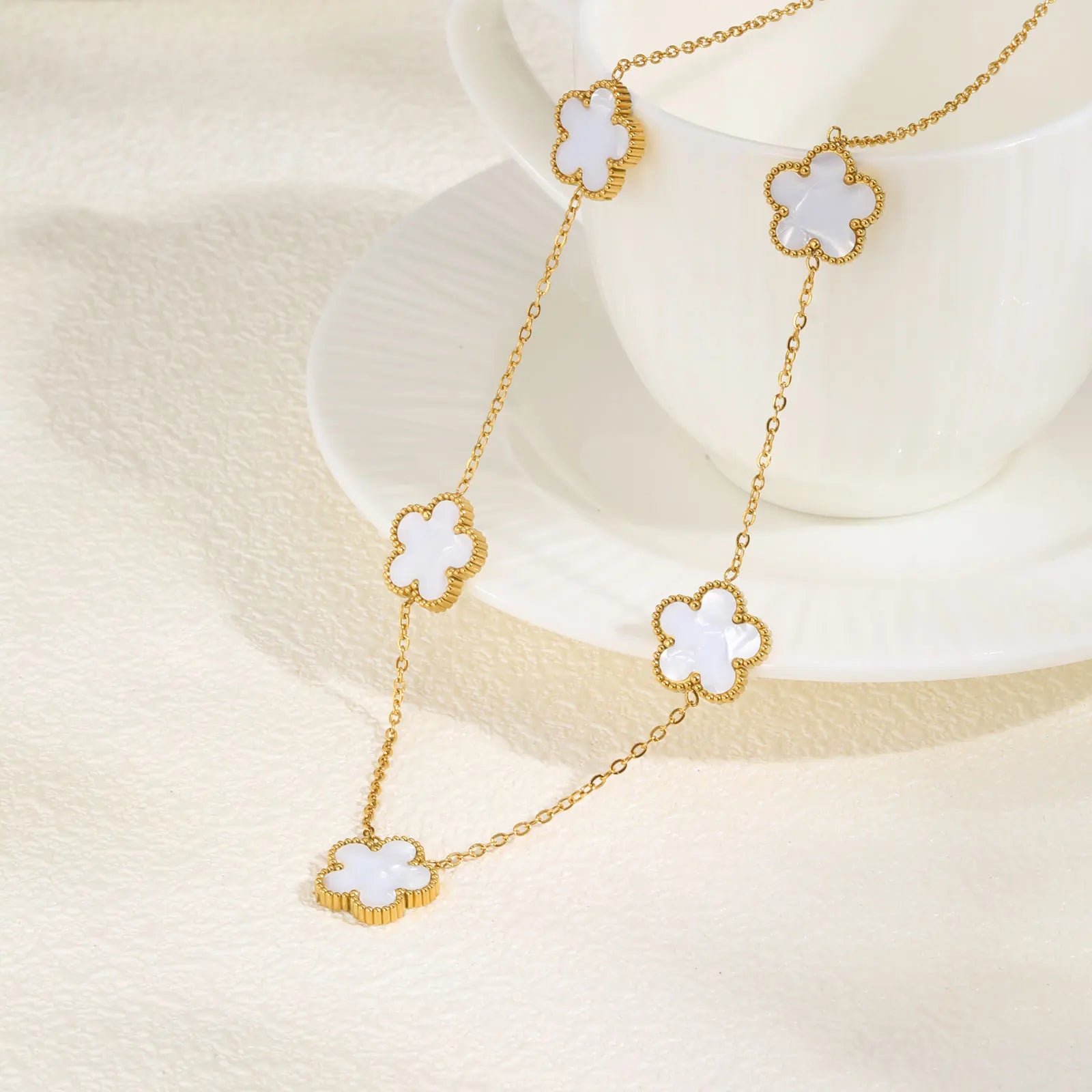 Eterna Petal Necklace - Flora Jewells