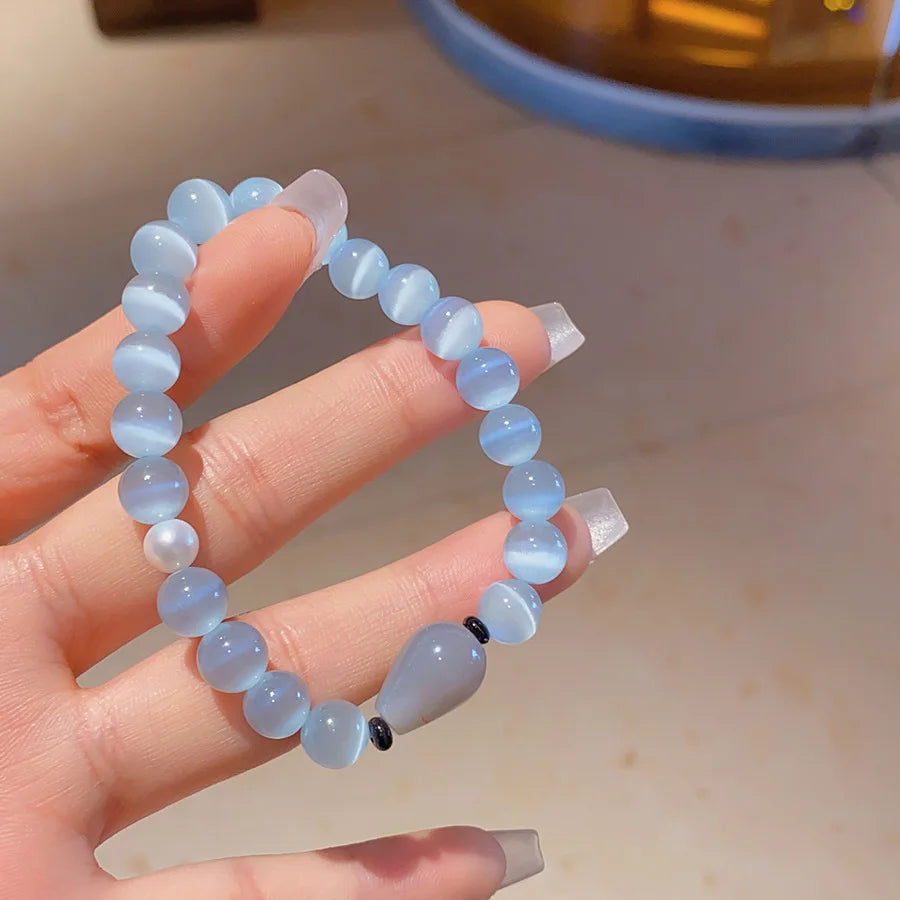 Blue Aura Energy Bracelet - Flora Jewells