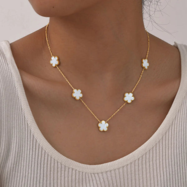 Eterna Petal Necklace - Flora Jewells