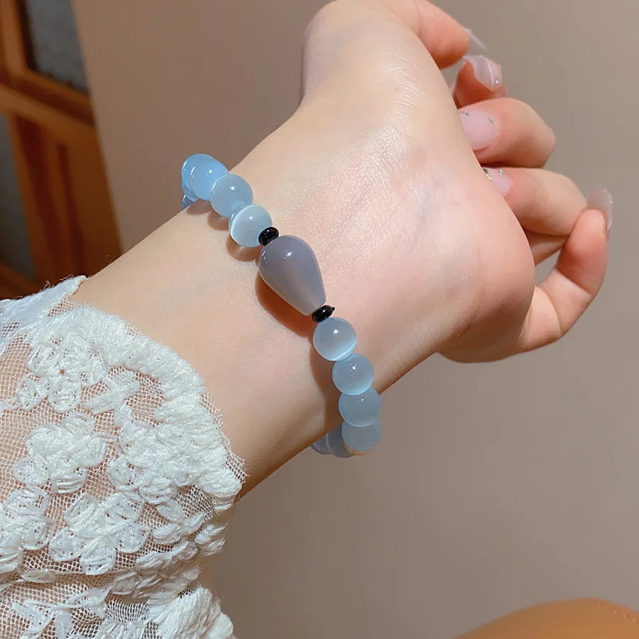 Blue Aura Energy Bracelet - Flora Jewells