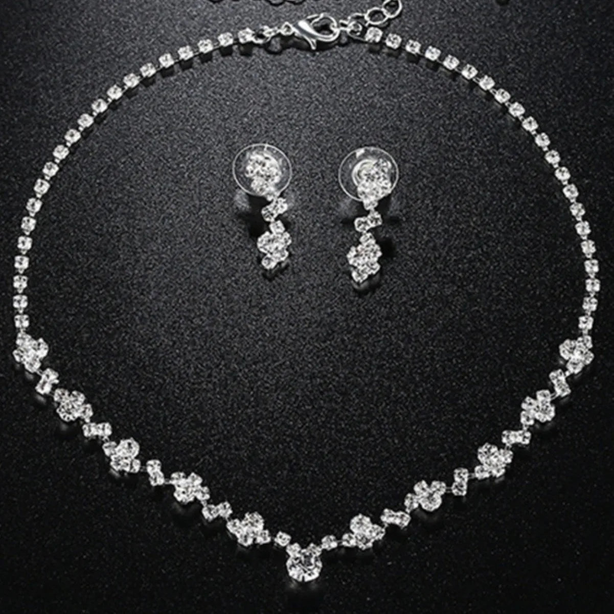 Starlight Cascade Jewelry Set - Flora Jewells